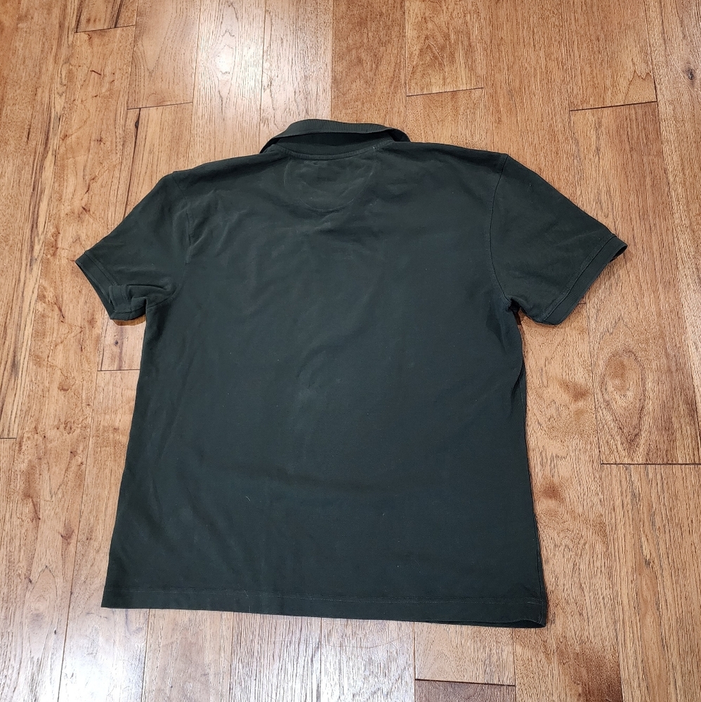 Barbour Classic Fit 100% Cotton Dark Green Short Sleeve Polo Shirt. XXXL - Picture 8 of 8